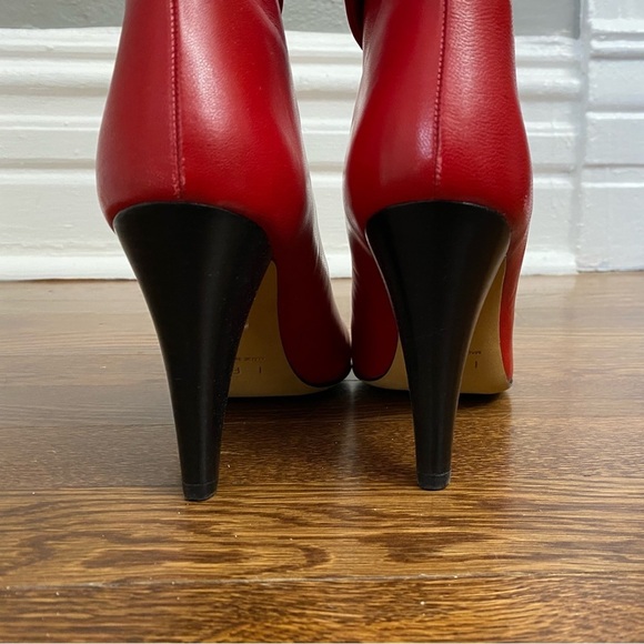 IRO Fawn Bootie in Red - Picture 4 of 11